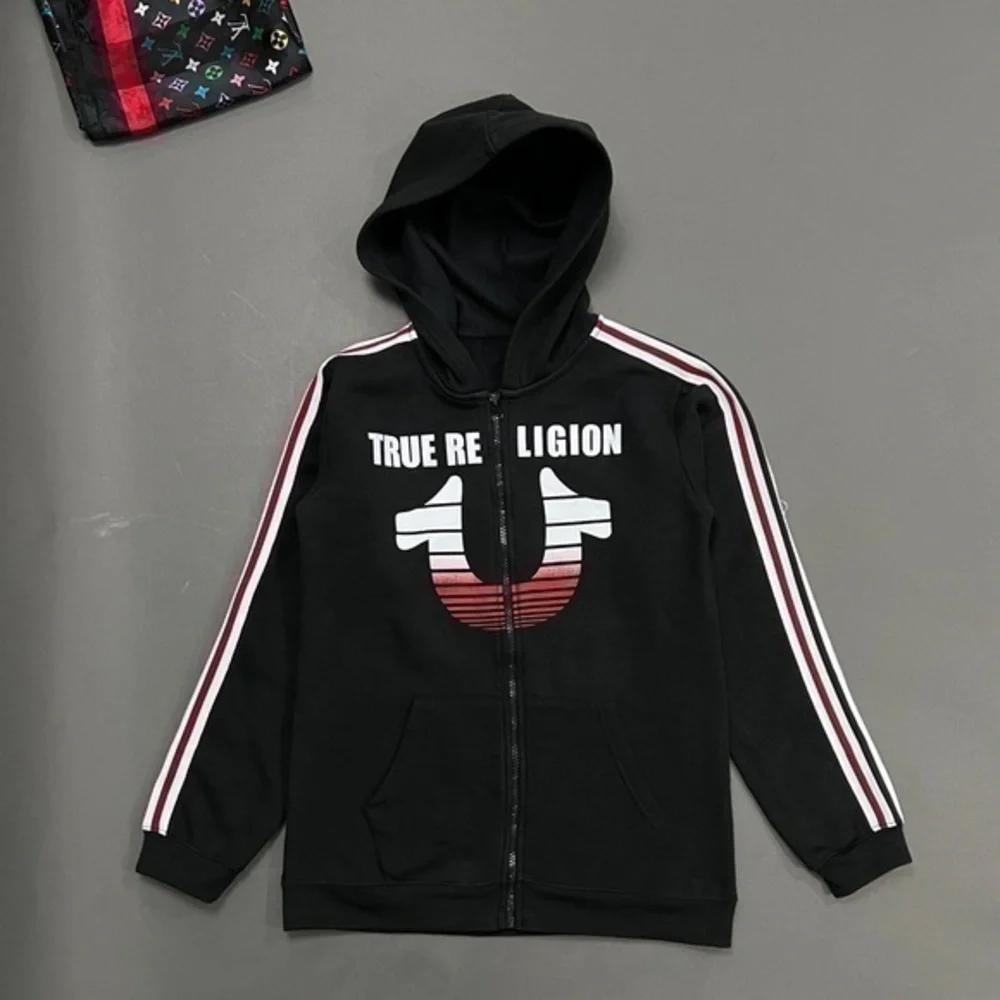 Y2K True Religion Zip Up Hoodie